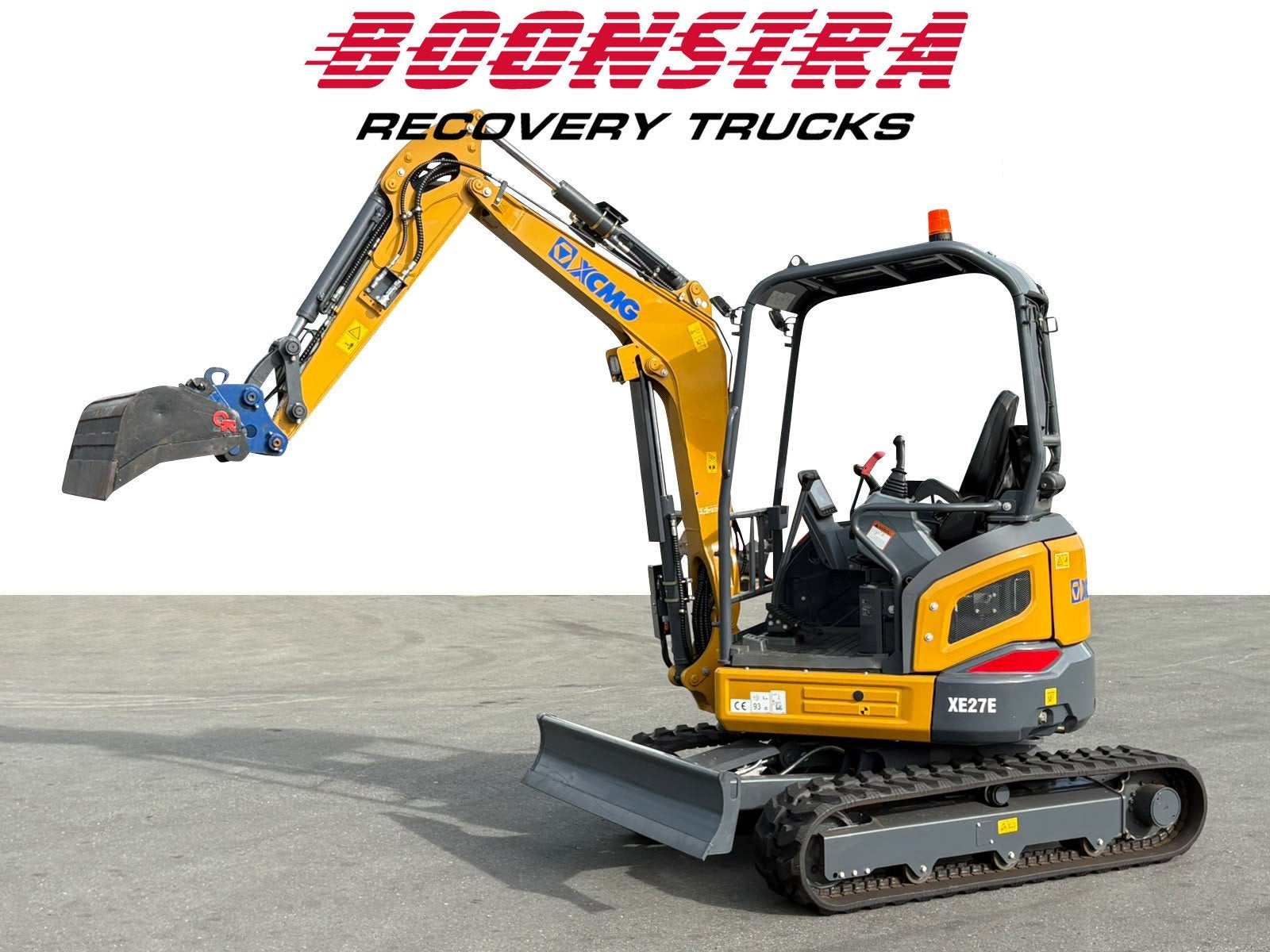 XCMG XE27E Snelwissel *Nieuwstaat* Only 50 hr (bj 2022), Zakelijke goederen, Boonstra Recovery Trucks B.V., Info@boonstrarecoverytrucks.nl