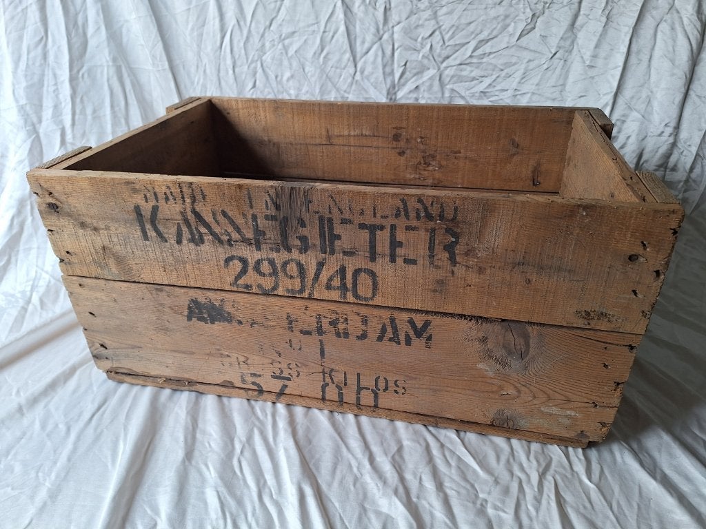 Houten kist Kannegieter Amsterdam, Ophalen of Verzenden