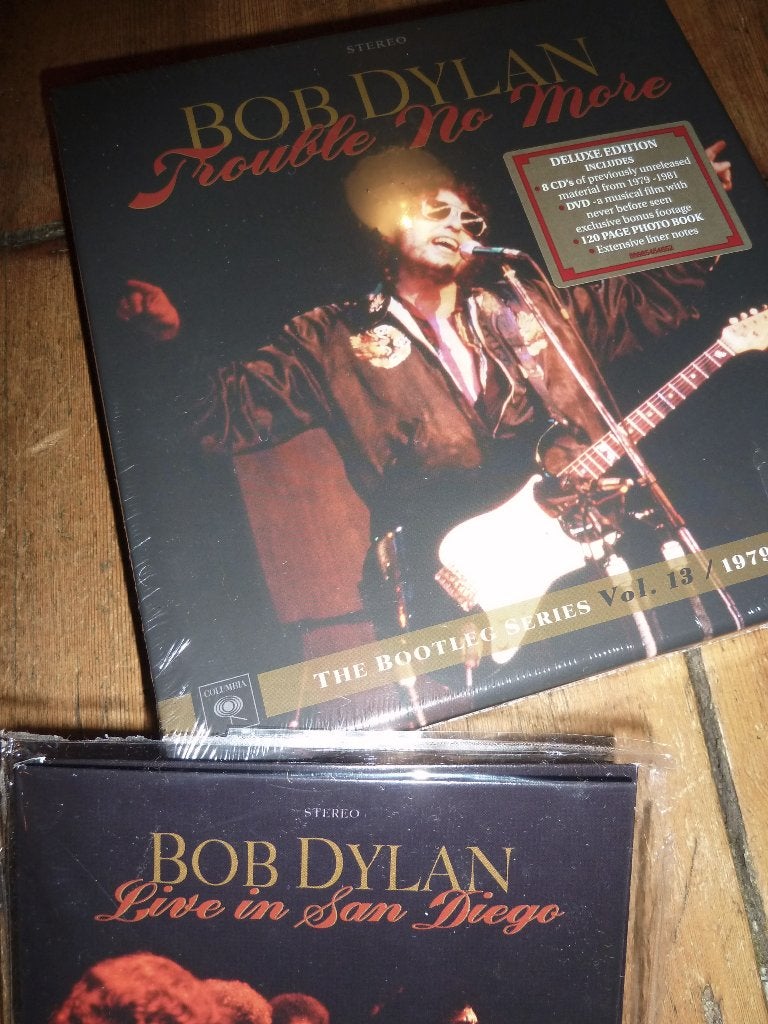 Bob Dylan Trouble No More CD+LP Box + San Diego sealed, Ophalen of Verzenden