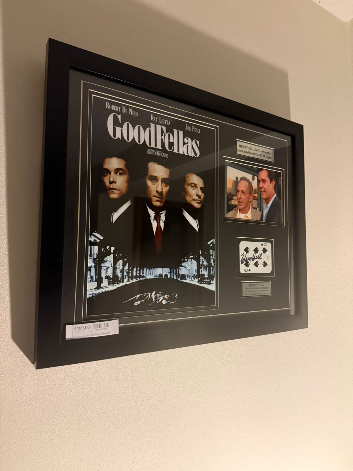 Originele handtekening henry Hill pawn stars Las vegas, Cd's en Dvd's, Ophalen, Zo goed als nieuw, 1 bandje