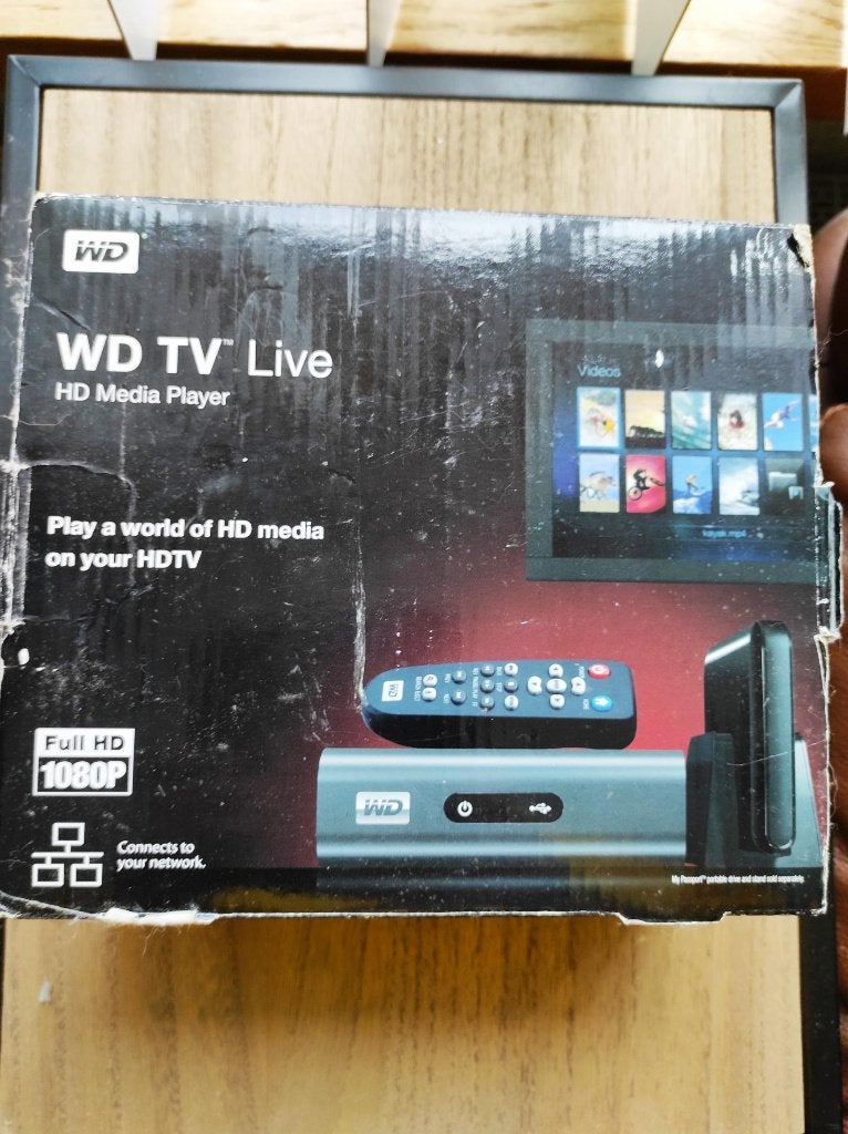 WD TV Live player, Audio, Tv en Foto, Verzenden, Gebruikt