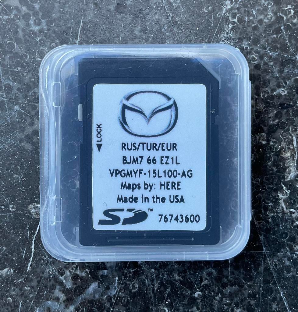 Te koop navigatie kaart voor    Mazda, Computers en Software, Navigatiesoftware, Ophalen of Verzenden, Zo goed als nieuw, Landkaarten
