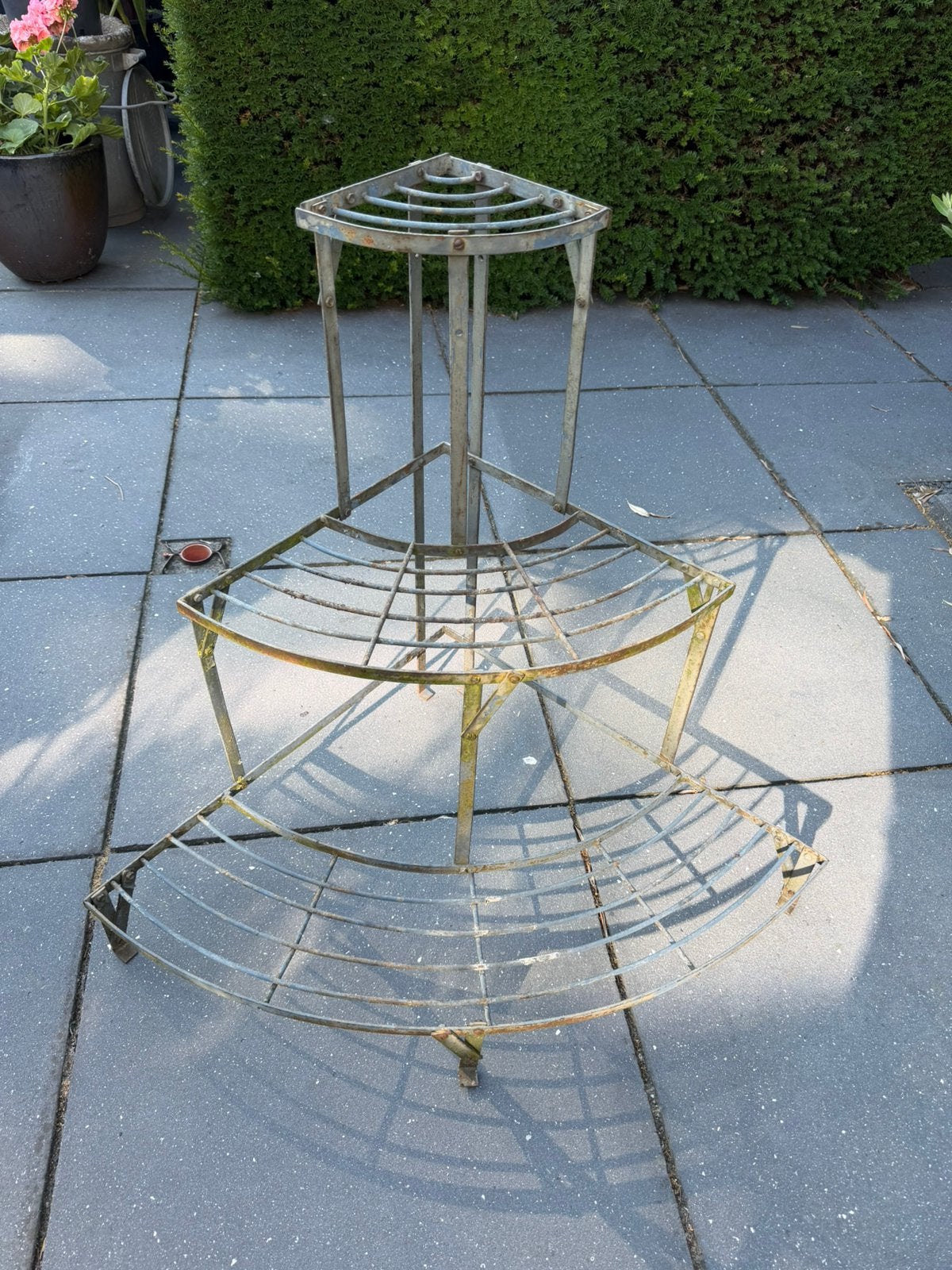 Planten etagère, Ophalen of Verzenden, Gebruikt