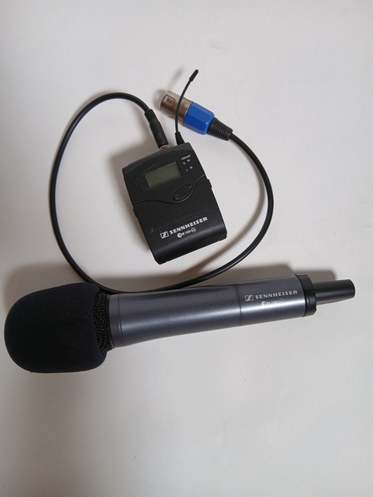Sennheiser EW 100 G3 Draadloze Microfoon Set, Ophalen of Verzenden, Gebruikt, Zangmicrofoon, Draadloos