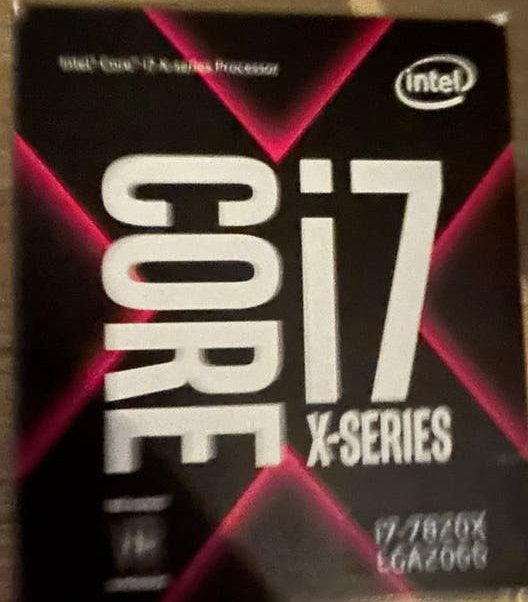 MSI X299 SLI PLUS Moederbord met Intel Core i7-7820X, Ophalen, Gebruikt, Intel, DDR4