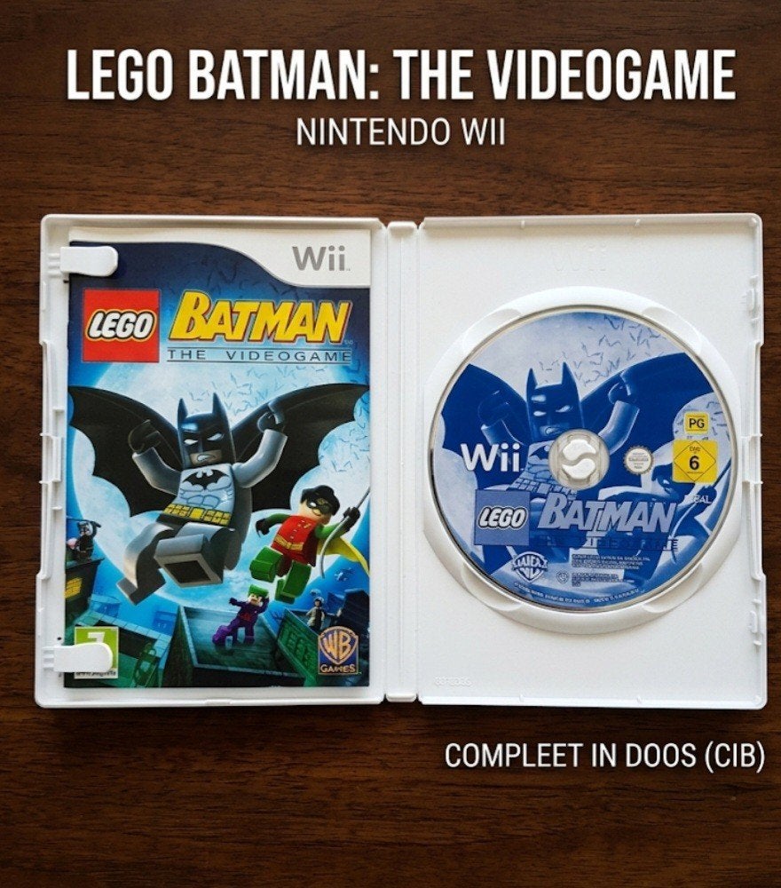 LEGO Batman: The Videogame - Nintendo Wii, Spelcomputers en Games, Avontuur en Actie, 2 spelers, Ophalen of Verzenden, Zo goed als nieuw