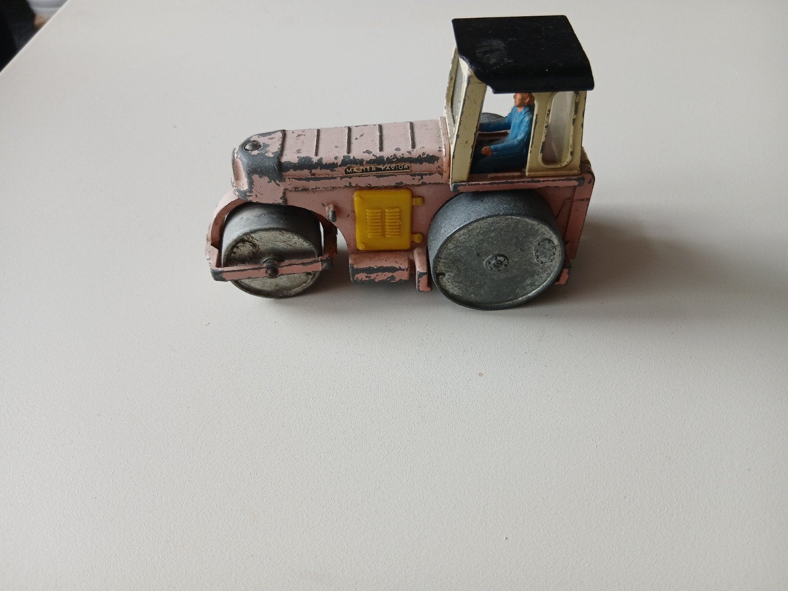 dinky toys nr 279  Aveling Barfort diesel roller, Ophalen of Verzenden, Gebruikt, Tractor of Landbouw, Overige merken