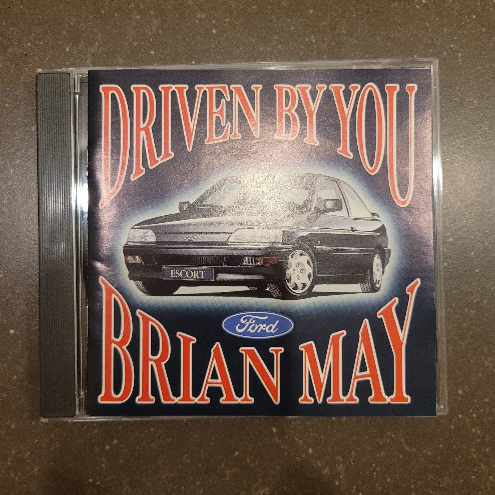 Brian May - Driven By You CD Single (Ford Escort Promotie), Ophalen, Maxi-single, Zo goed als nieuw, 1 single
