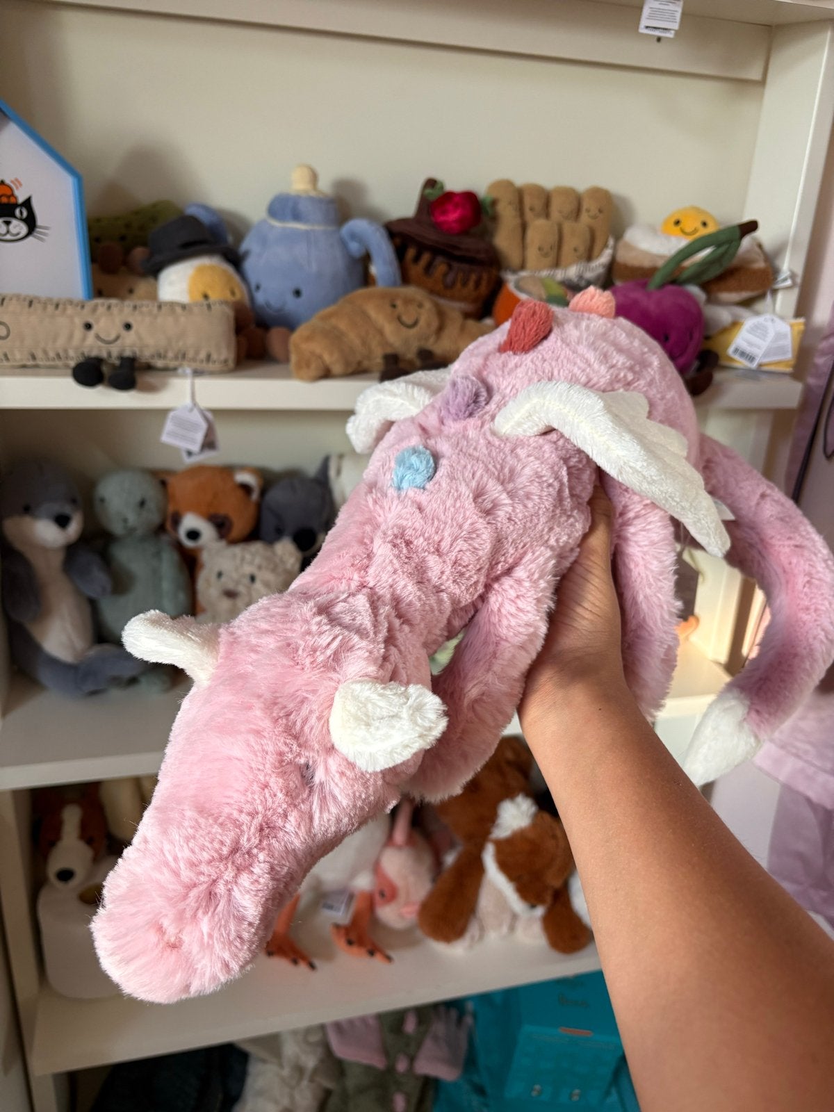 Jellycat Duskrise Dragon - Exclusief en Nieuw, Jellycat, Overige karakters, Overige typen, Nieuw