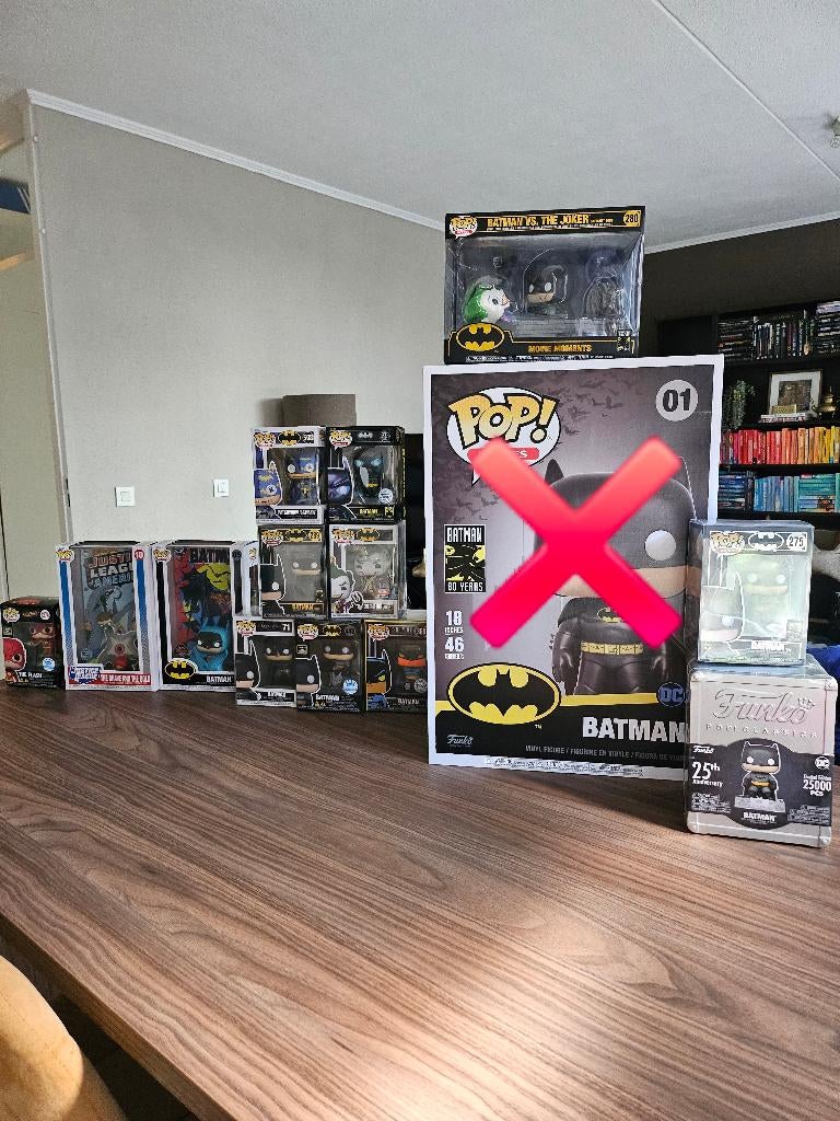 Funko pop collectie batman, Verzamelen, Poppetjes en Figuurtjes, Ophalen of Verzenden, Zo goed als nieuw