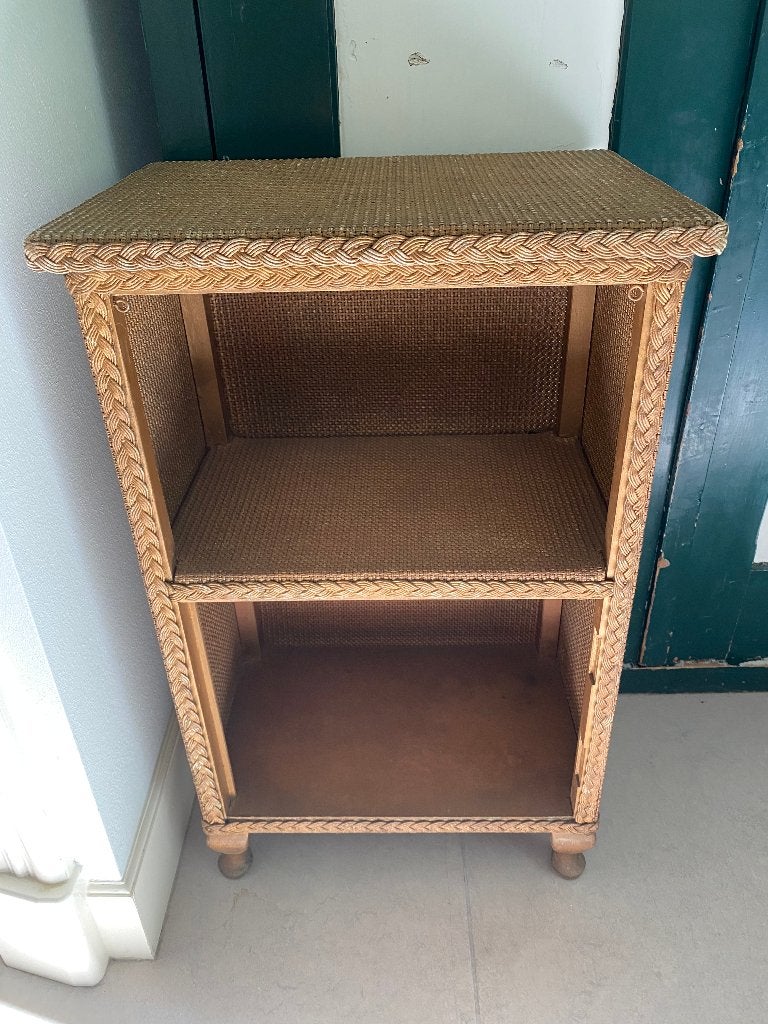Origineel Vintage LLOYD LOOM kastje . Ca. 1930., Ophalen of Verzenden