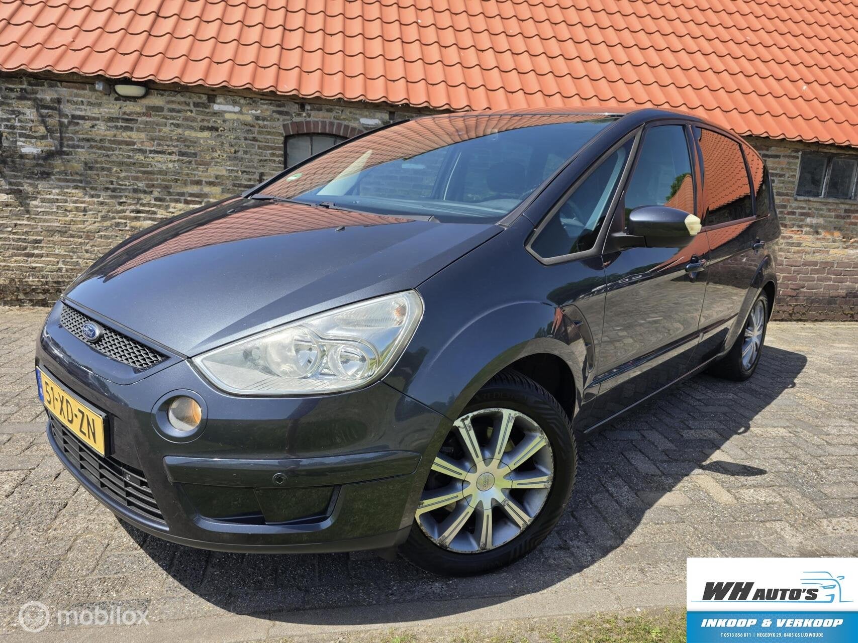 Ford S-Max 2.0 Titanium Flexifuel, Auto's, Ford, Voorwielaandrijving, 145 pk, Gebruikt, 4 cilinders