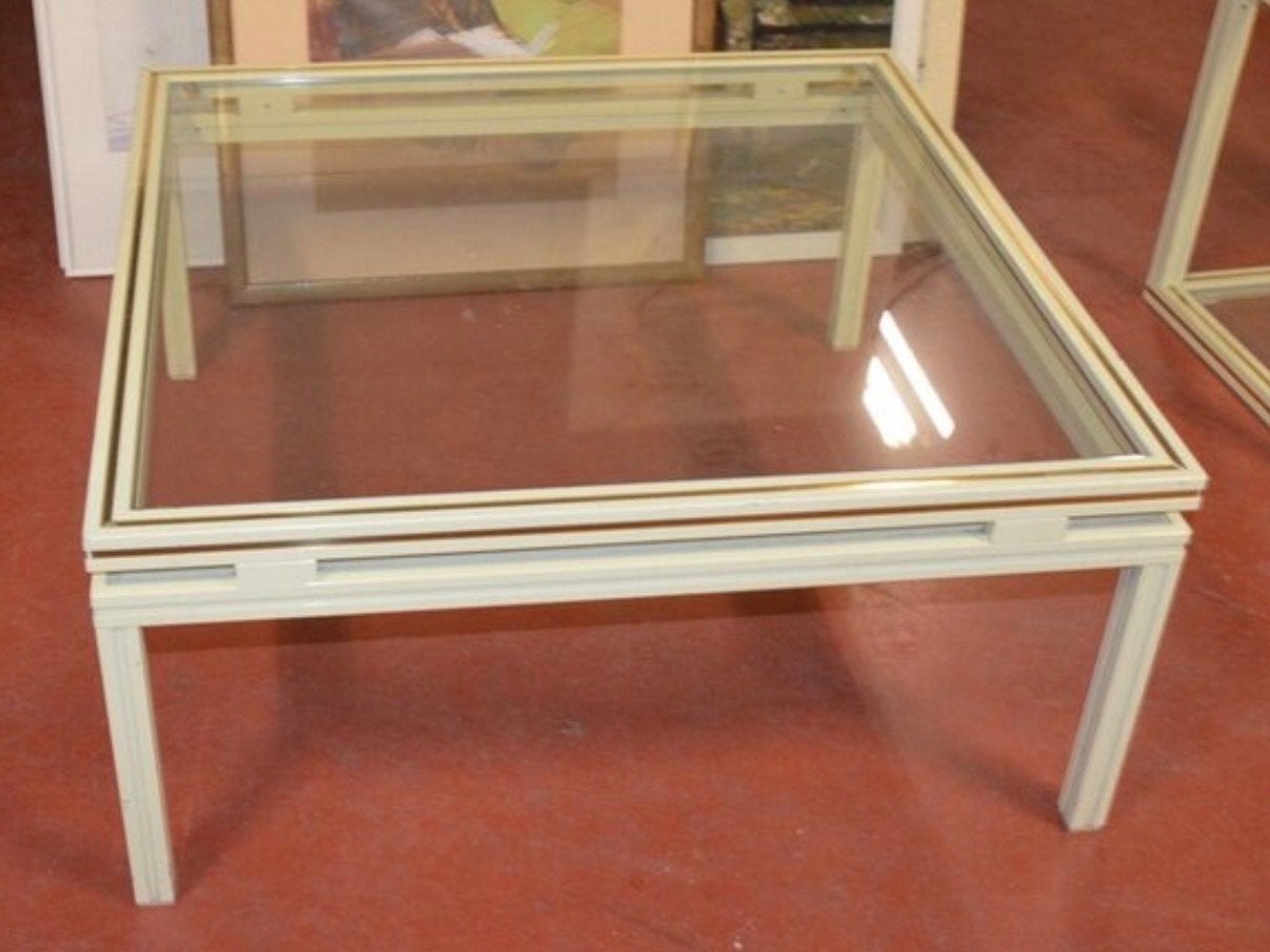 Originele Pierre Vandel Paris salontafel | Vintage design, Ophalen, 50 – 75, Gebruikt, 100 tot 150 cm
