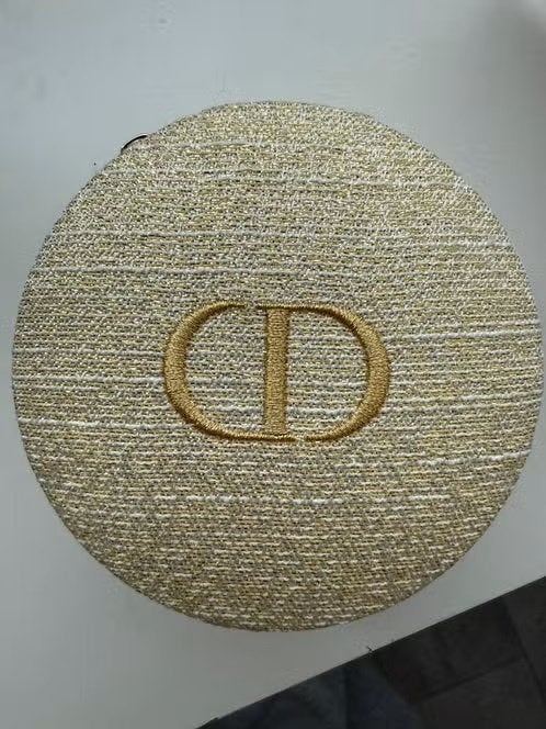 Origineel Make-up tasje /Dior bruidstasje/sieraadtasje, Nieuw, Ophalen of Verzenden, Handen en Nagels, Goud
