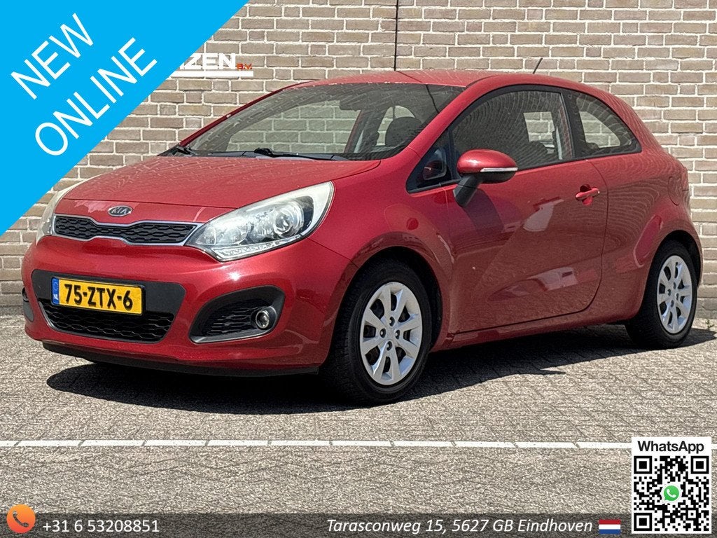 Kia Rio 1.2 CVVT Plus Pack | Airco | Cruise | PDC | Trekhaak, Euro 5, 4 cilinders, Handgeschakeld, Rio