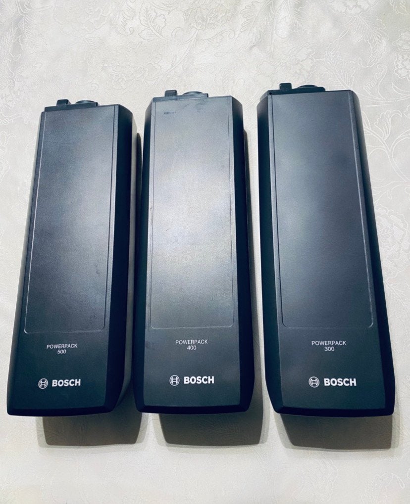 Accu Bosch Powerpack 300wh-400wh-500wh, Fietsen en Brommers, Fietsaccessoires | Fietsaccu's, Ophalen of Verzenden, Zo goed als nieuw
