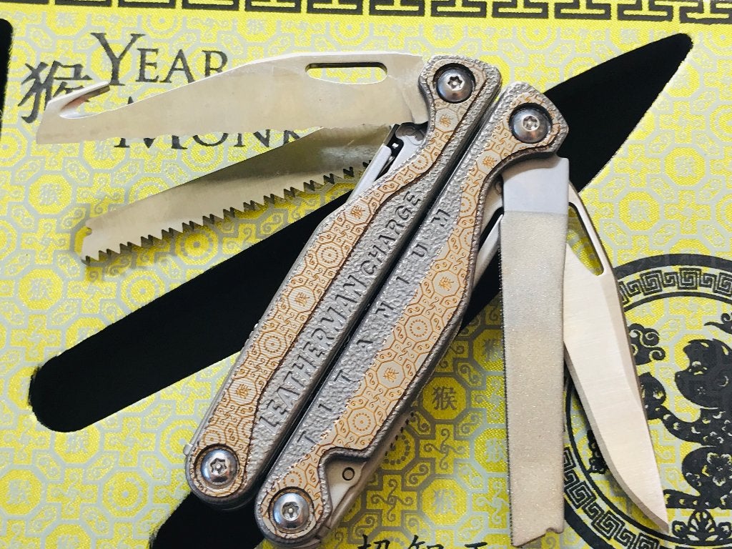 Leatherman charge titanium tti limited edition year monkey, Maarten@MrMultitool.com, Nieuw, Ophalen of Verzenden, MrMultitool.com