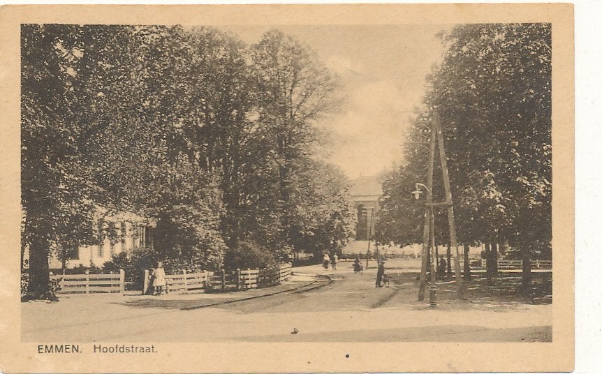 11263 Emmen, Hoofdstraat, Ophalen of Verzenden, 1920 tot 1940, Drenthe