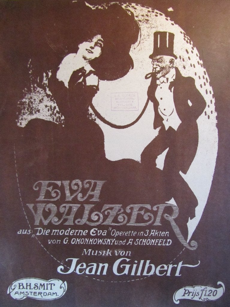 EVA WALZER - OPERETTE **Oude Bladmuziek**, Ophalen of Verzenden, Gebruikt, Artiest of Componist, Klassiek