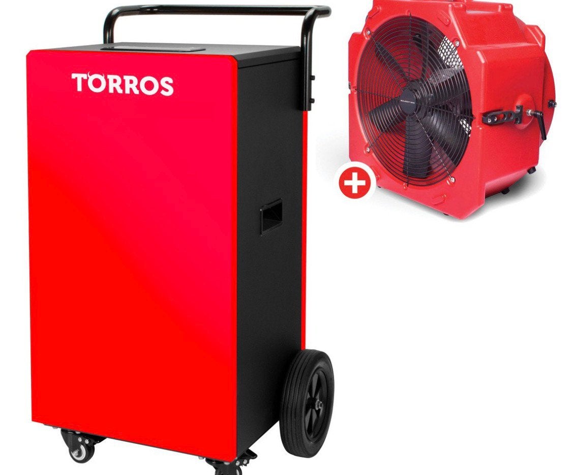Set BDM90N bouwdroger + MV500PPL ventilator MW Tools, Ophalen, Nieuw