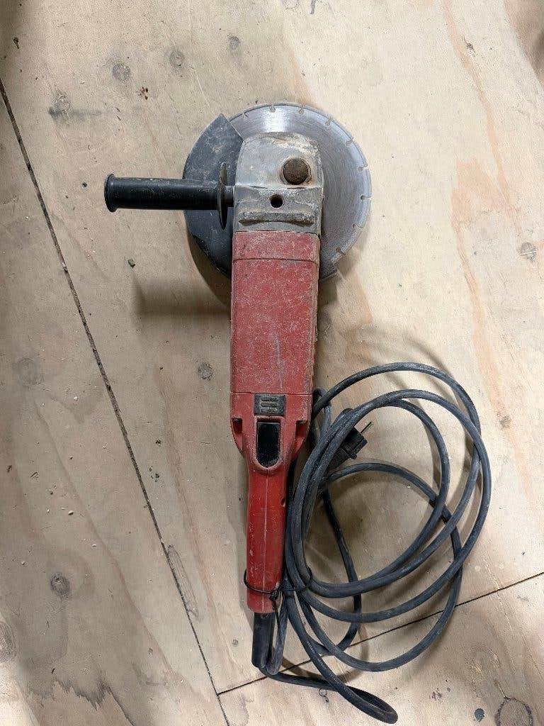 Haakse slijper, Ophalen, Gebruikt, 1000 watt of meer, Haakse handslijpmachine