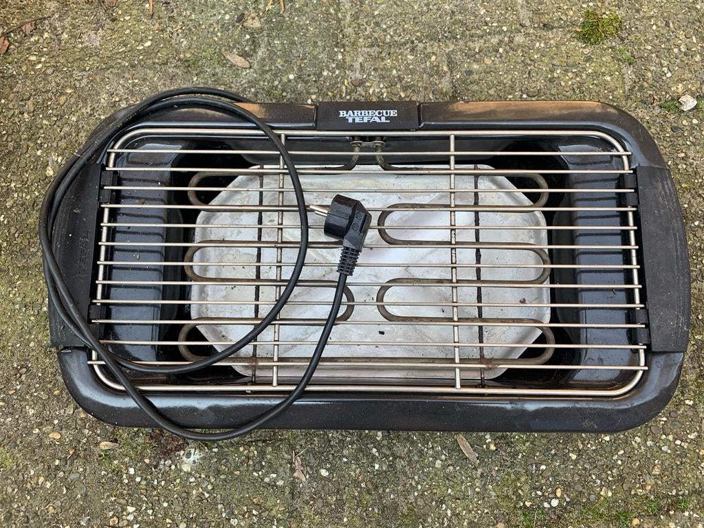 Tefal elektrische barbecue, Ophalen of Verzenden, Gebruikt