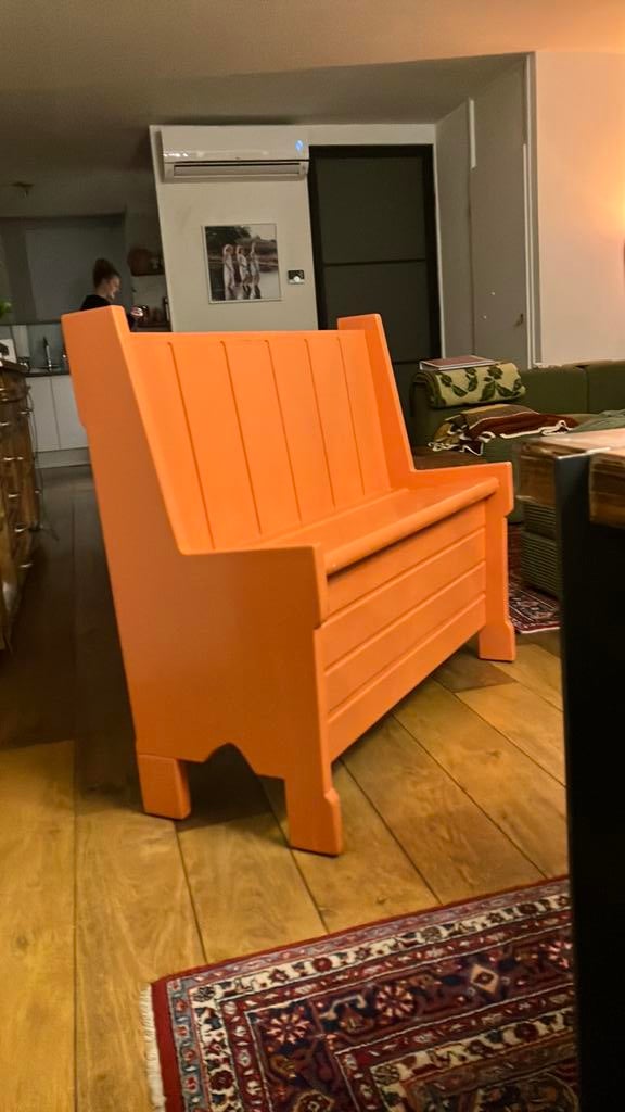 Kerkbank, Antiek en Kunst, Antiek | Meubels | Stoelen en Banken, Ophalen