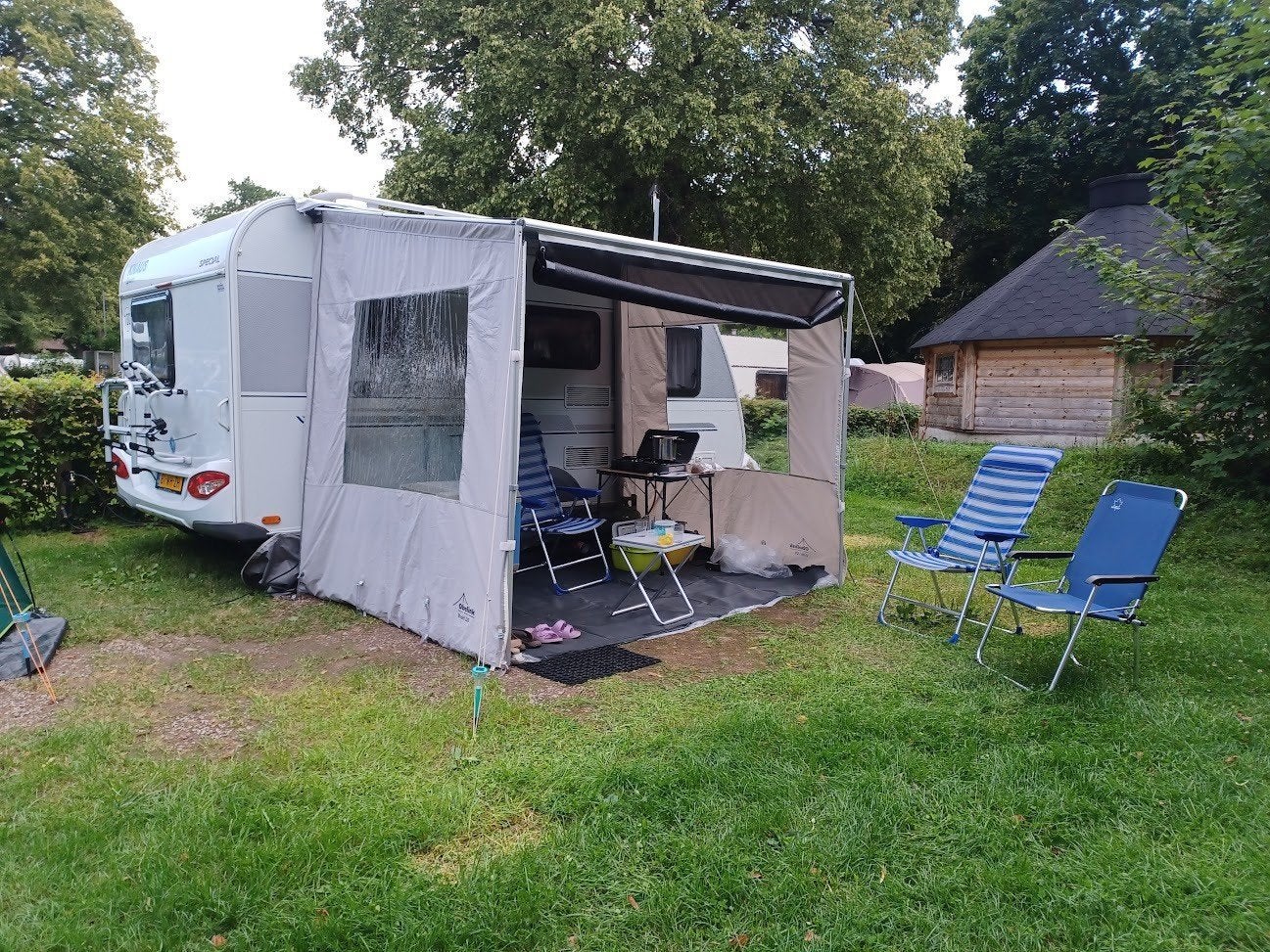 Zakluifel fiamma Caravanstore 280 met zij- en voorwand, Caravans en Kamperen, Ophalen, Gebruikt
