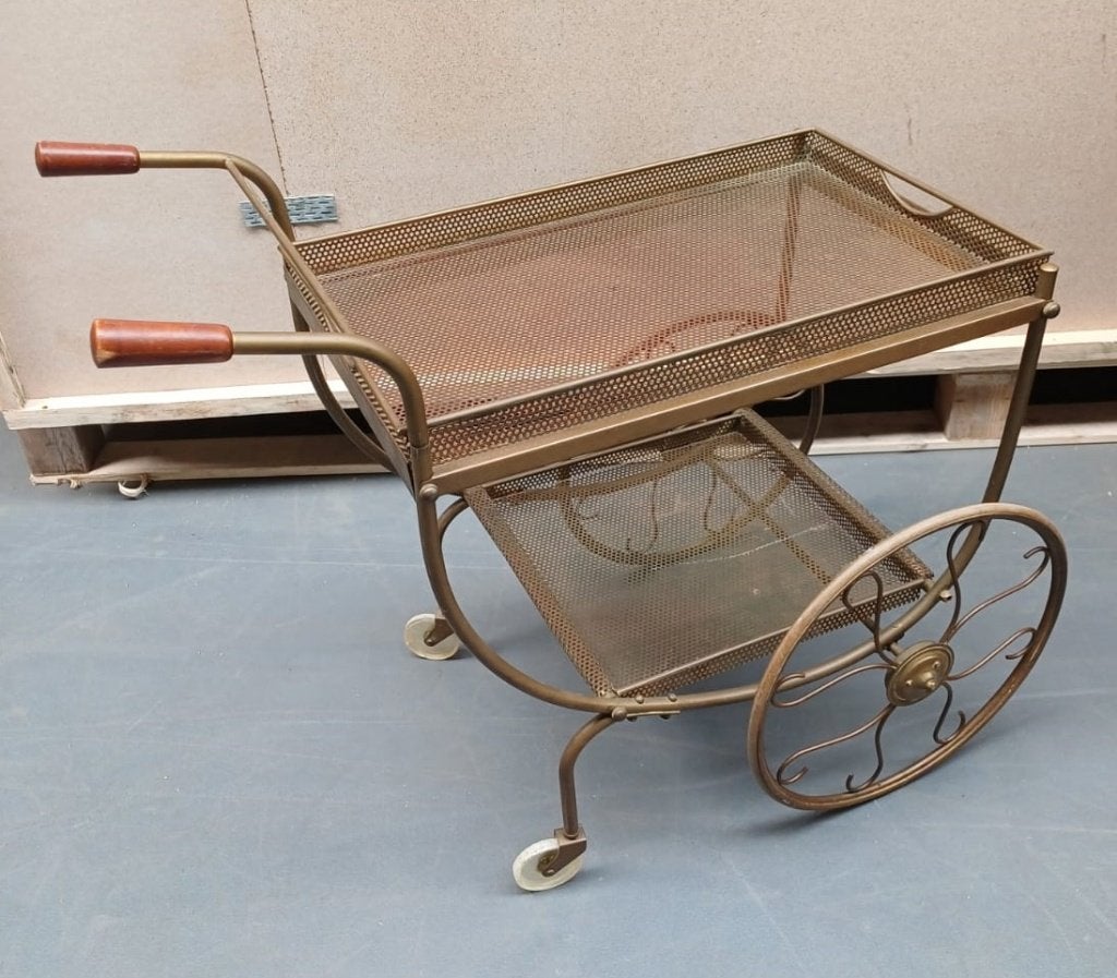 Vintage Serveerwagen / kar / trolley - stijl Josef Frank, Ophalen