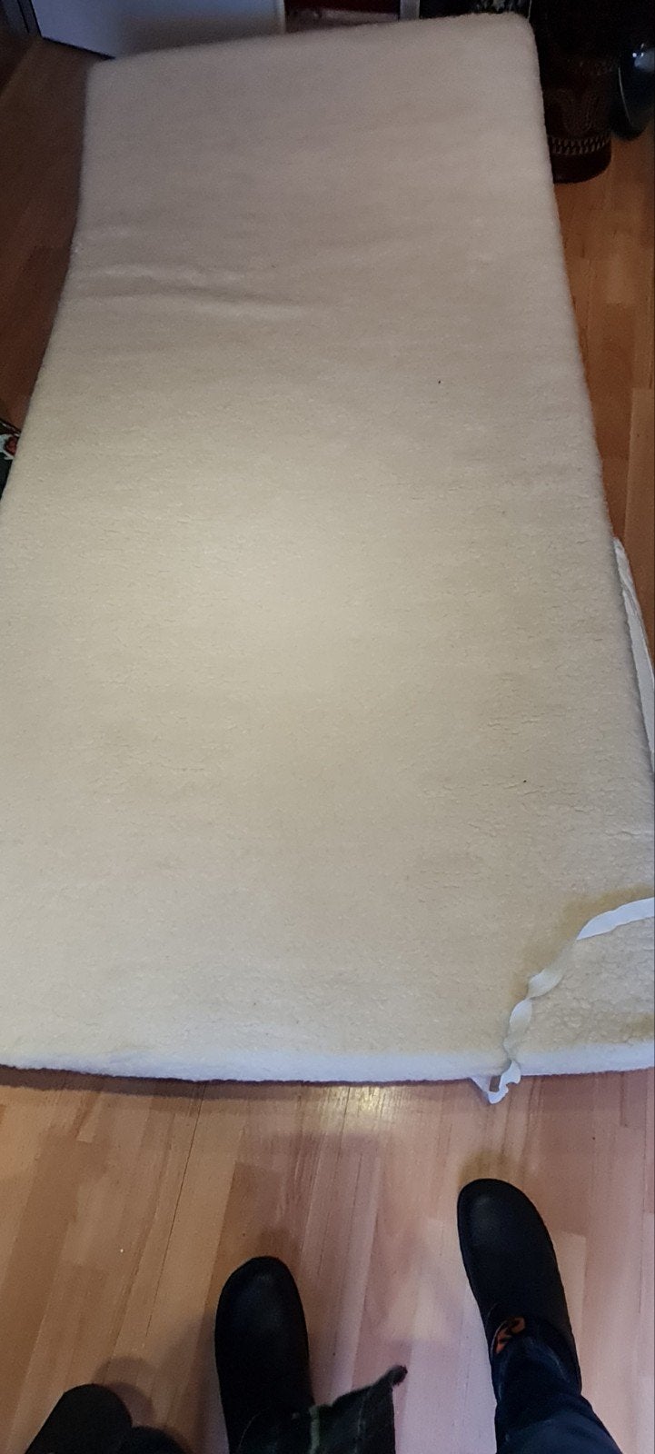 Marino lamswol gezondheidszorg topper 80x200, Ophalen, Eenpersoons, Zo goed als nieuw, 80 cm