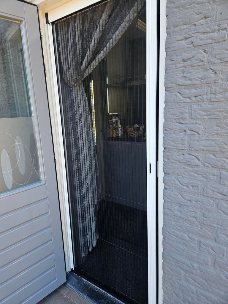 Hamstra rolhordeur 195x90 cm - zo goed als nieuw, Ophalen, 80 tot 100 cm, Hordeur, Minder dan 200 cm