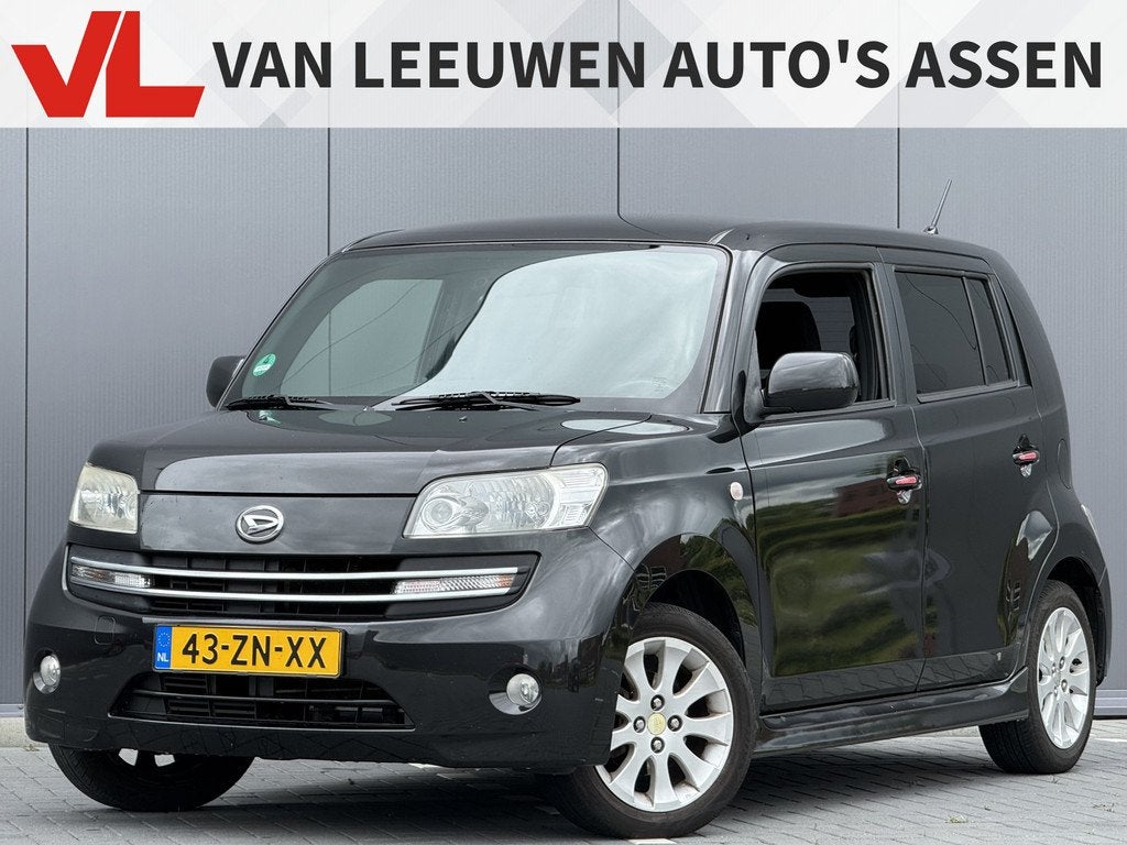 Daihatsu Materia 1.3 Funk | Cruise | Airco | Trekhaak, Voorwielaandrijving, Zwart, 4 cilinders, Zwart