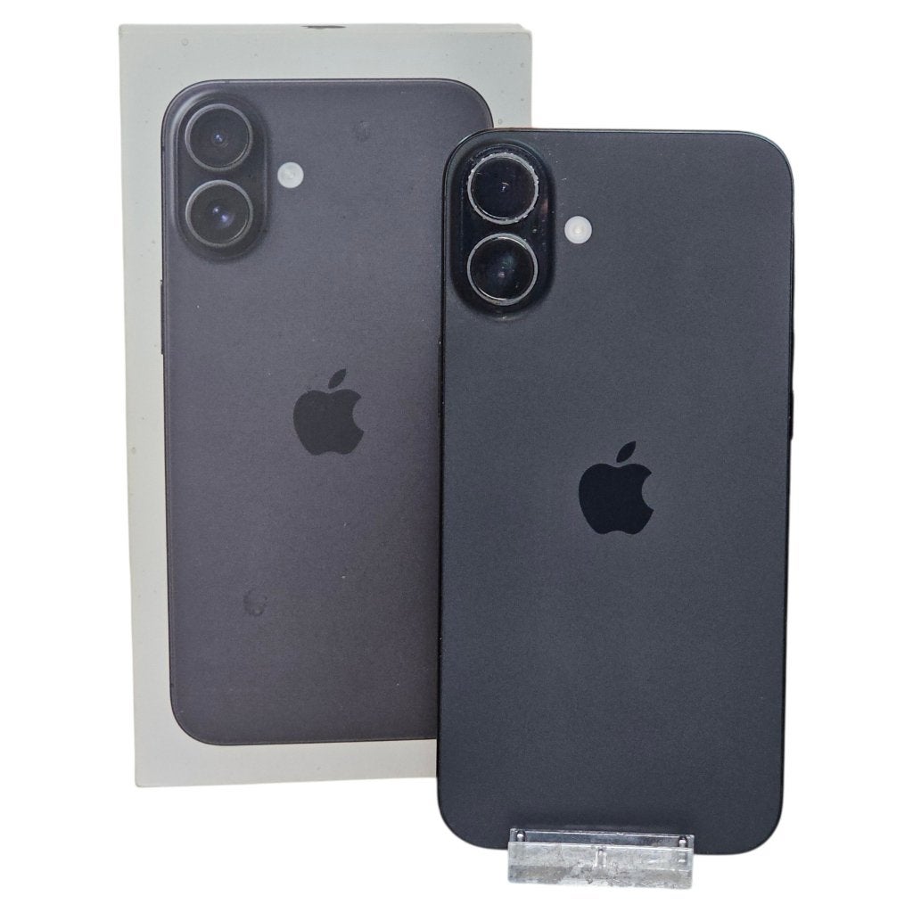 iPhone 16 Plus 128GB Zwart | Nette staat in doos, Telecommunicatie, Mobiele telefoons | Apple iPhone, 94 %, 128 GB, Ophalen of Verzenden