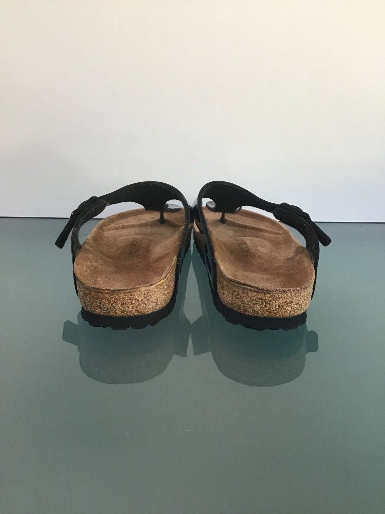 Birkenstock Gizeh 38 | Nieuw zwart | Gratis verzenden, Kleding | Dames, Schoenen, Slippers, Verzenden, Zwart, Nieuw
