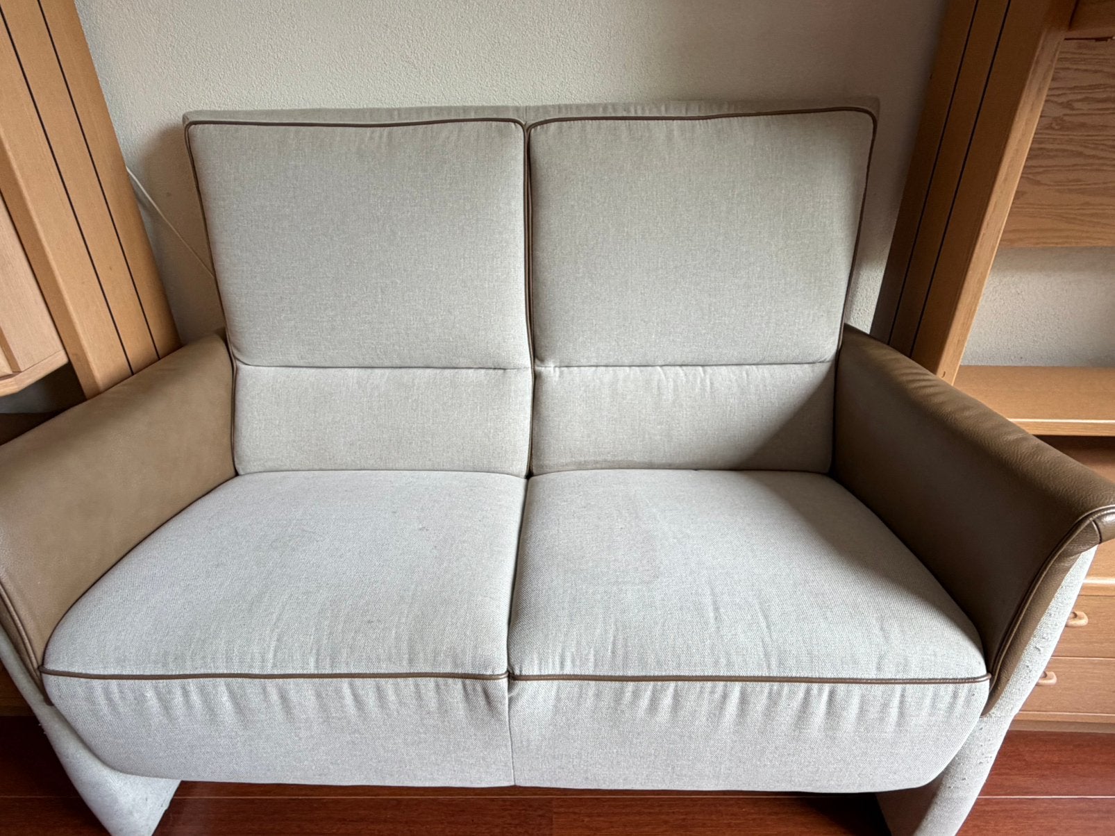 GRATIS: 2 persoons bankstel, Ophalen, Gebruikt, 150 tot 200 cm, Tweepersoons
