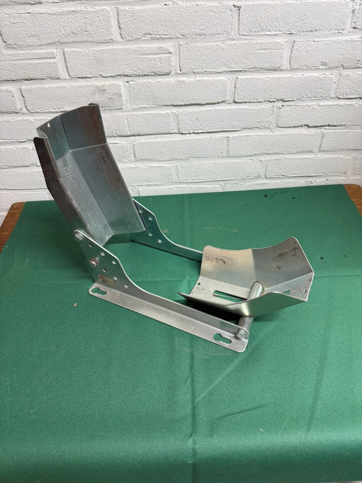 ACEBIKES Scooter Klem - Aluminium Bodemplaat, Ophalen of Verzenden, Gebruikt