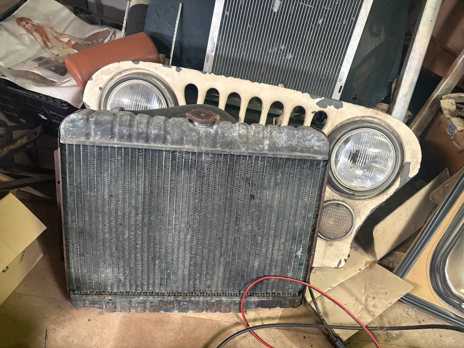 Jeep cj5 cj7 radiateur, Auto-onderdelen, Gebruikt, Jeep, Jeep, Jeep