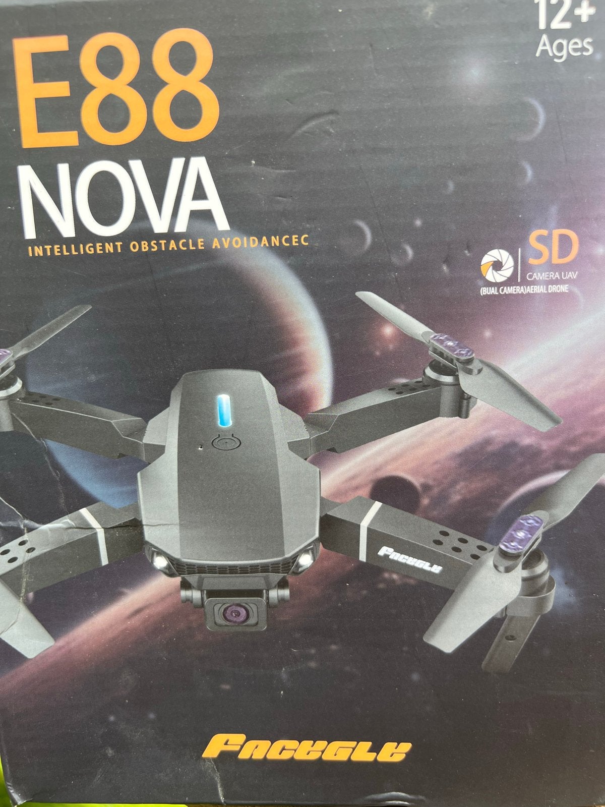 E88 NOVA Drone met dubbele camera en obstakelontwijking, Cameradrone, Overige merken, Nieuw, Minder dan 100 meter