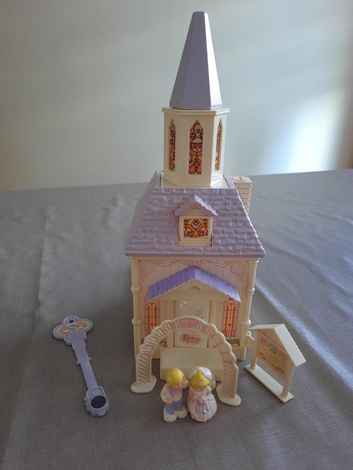 Fisher Price Precious Places Magic key house, kerk, Ophalen of Verzenden, Gebruikt, Poppenhuis