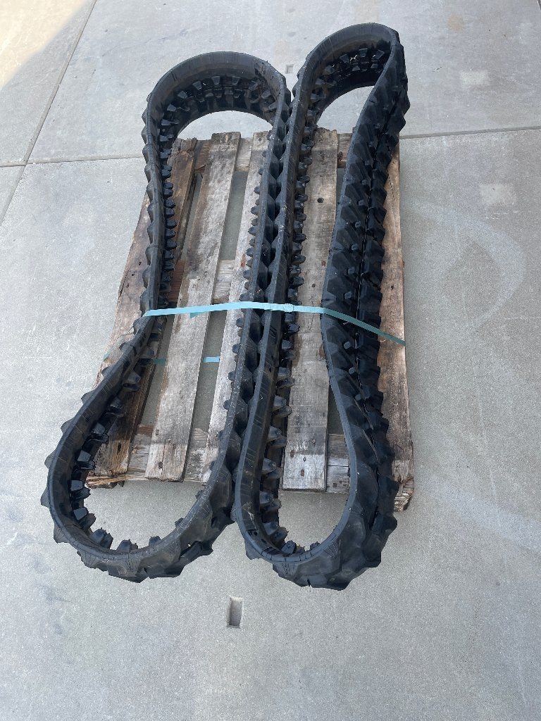 rupsen / rubbertracks voor minigraver, Ophalen