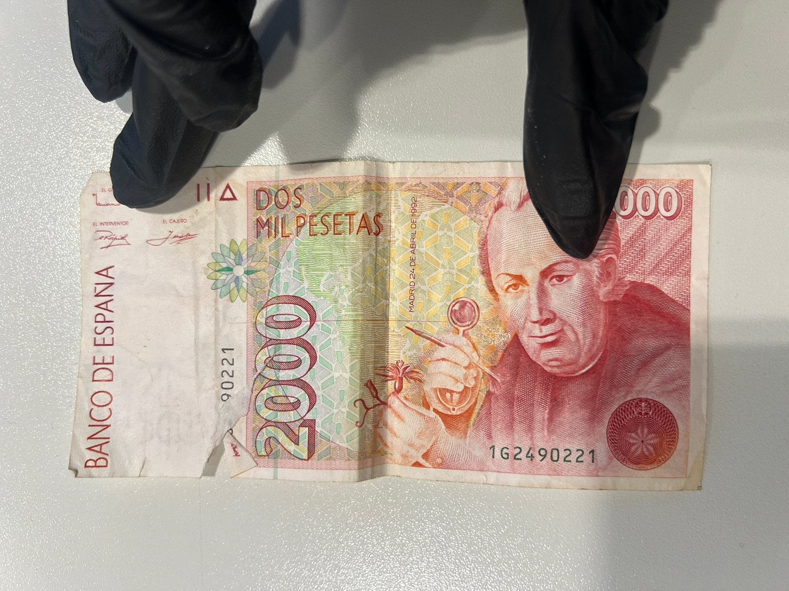Zeldzaam 2000 Peseta biljet Spanje (1979), Postzegels en Munten, Bankbiljetten | Europa | Eurobiljetten, Ophalen of Verzenden