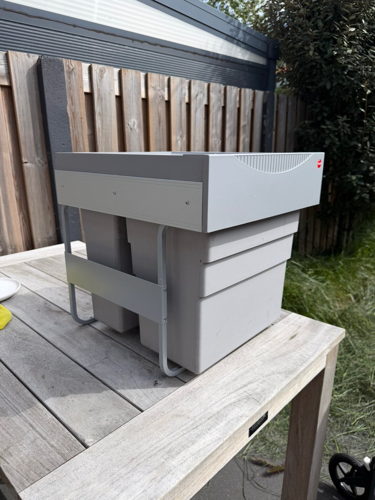 Hailo easy tandem prullenbak inbouw, Bijen