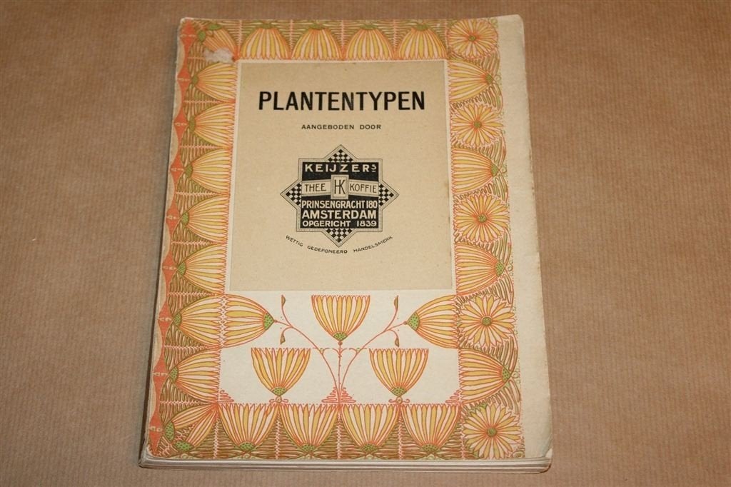 Plantentypen ca. 1910 — Keijzers Koffie Reclameboek, Ophalen of Verzenden, Gelezen