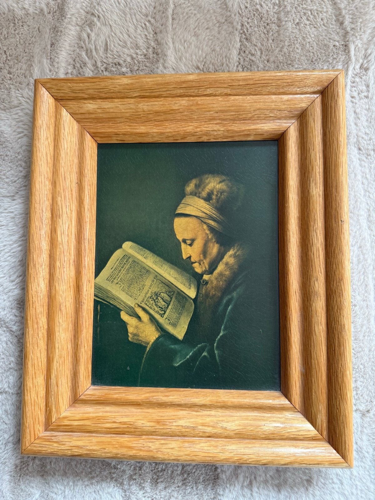 Gerard Dou - De moeder van Rembrandt (ingelijst), Portret of Personen, Overige ondergronden, Ophalen of Verzenden, Klassiek