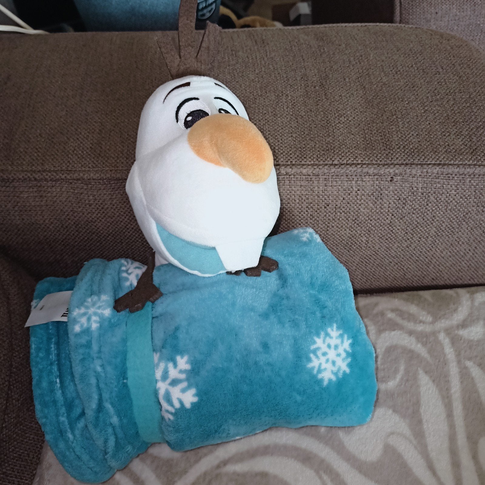 Disney frozen II, olaf knuffel met fleece dekentje, Kinderen en Baby's, Speelgoed | Knuffels en Pluche, Disney, Disney, Overige typen