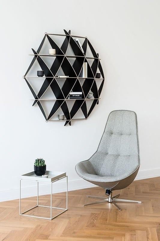 Stijlvolle muurdecoratie Comb | Zwart | Modern design, Ophalen, Nieuw