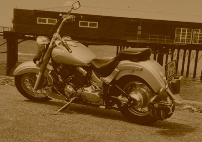 Yamaha Dragstar 650 Classic 20000 km 2005, Cardan-aandrijving, 2 cilinders, Occasion, Particulier