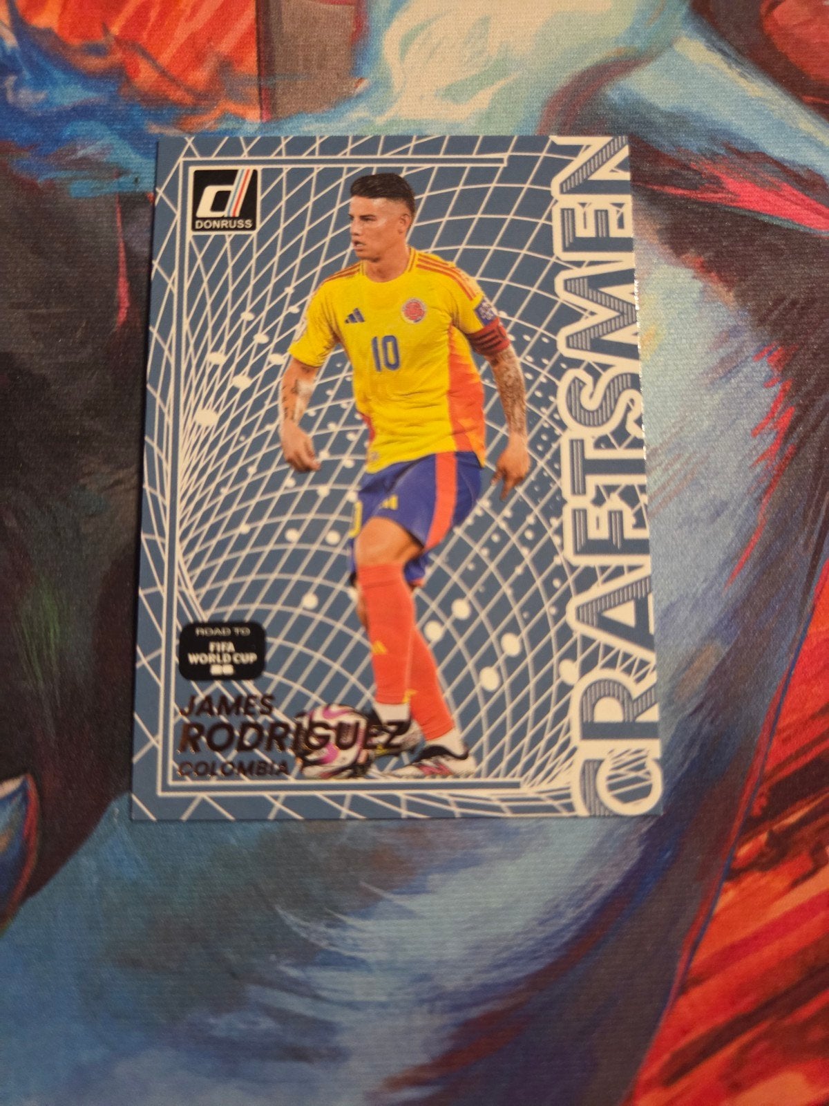 James Rodríguez Panini Donruss Craftsmen Voetbalkaart, Ophalen of Verzenden