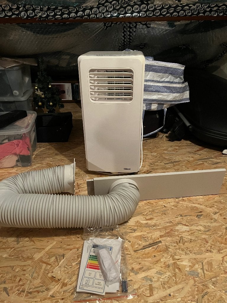 Mobiele airco Tristar, Ophalen, Gebruikt, Minder dan 60 m³, 3 snelheden of meer