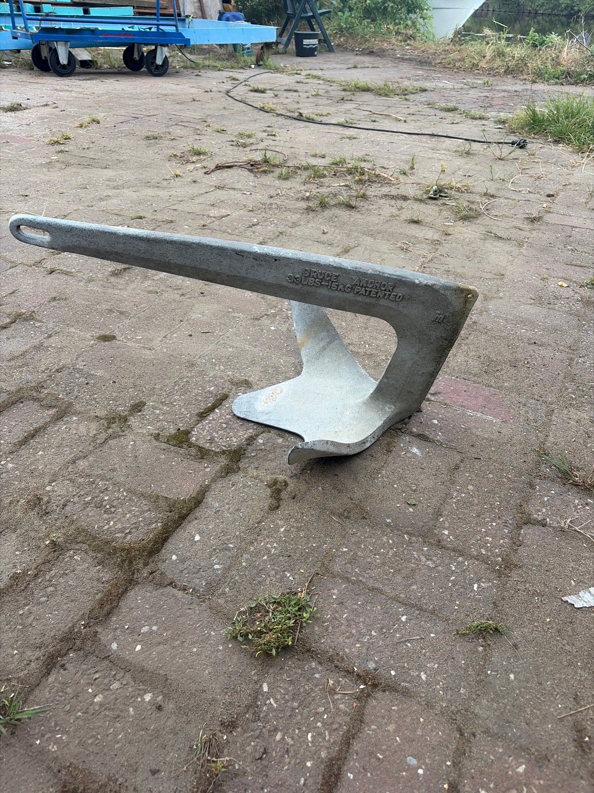 Bruce anker 15 kg (2 stuks), Watersport en Boten, Gebruikt, Abbenbroeksestraat 31 schiedam, Overige typen, Ophalen of Verzenden
